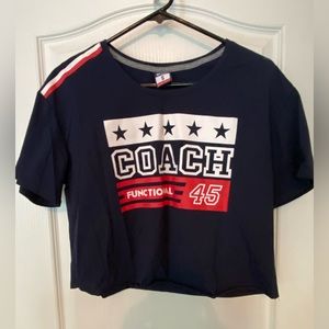 F45 Coach Crop tee